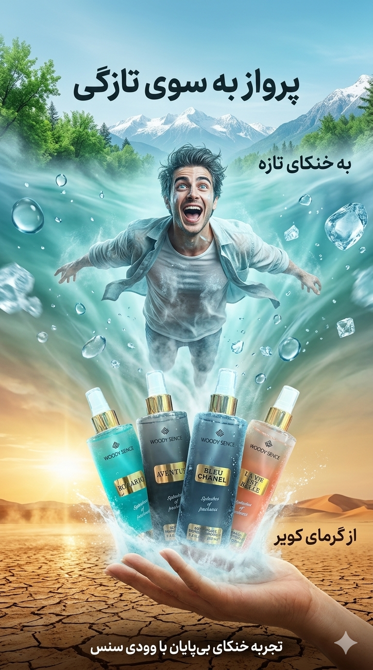 بادی اسپلش های وودی سنس در رایحه های متنوع و ۲۵۰ میل