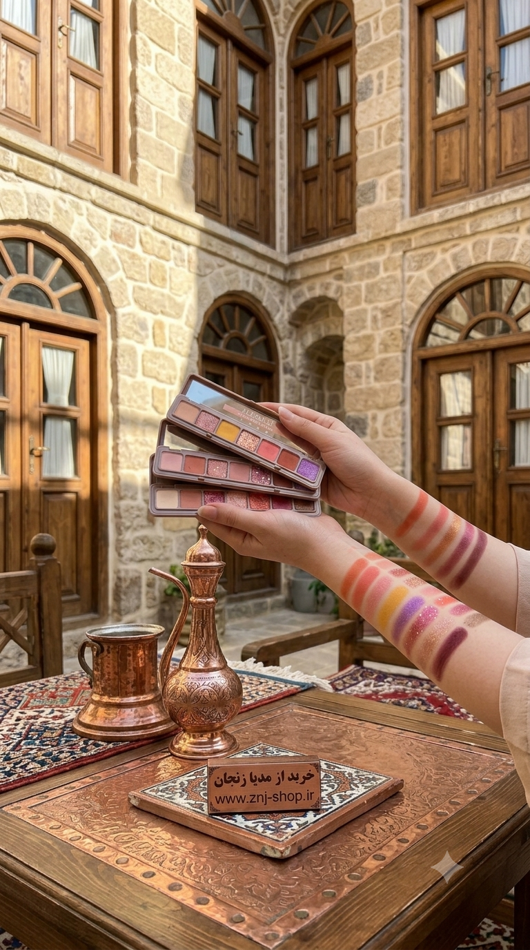پالت سایه انگشتی ۹ رنگ(قبل ارسال رنگبندی هماهنگ می گردد)