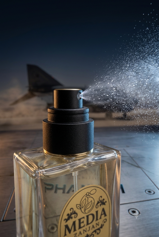 عطر انحصاری مدیا زنجان رایحه ی (فانتوم)پخش بو و ماندگاری عالی